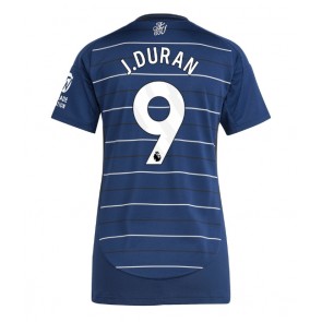 Aston Villa Jhon Duran #9 Tredjetröja Dam 2024-25 Kortärmad
